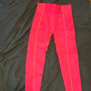 Pink Gymshark Leggings Small